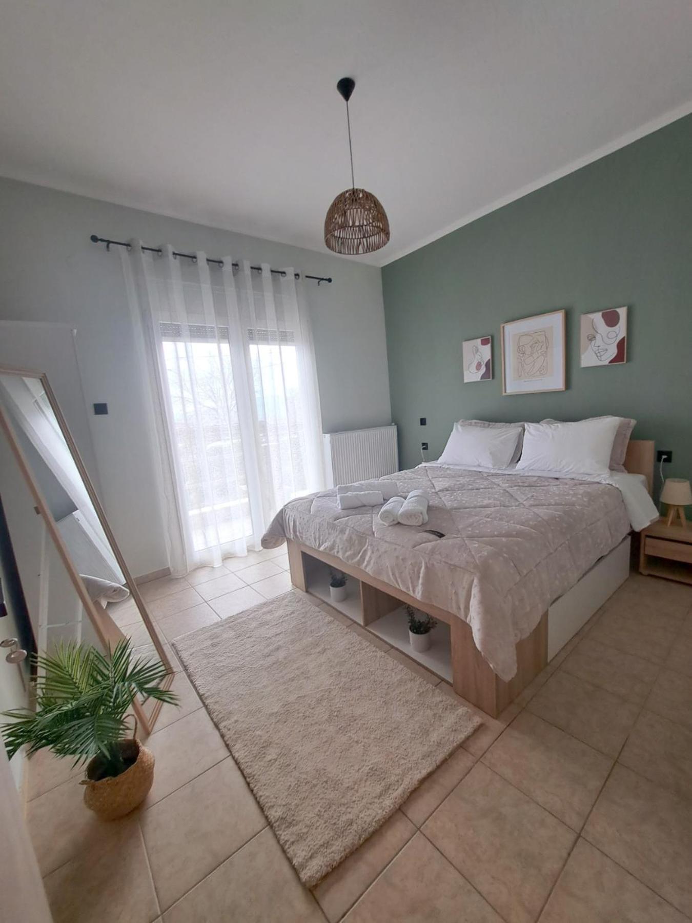 Pnoe Apartments Káto Loutrákion エクステリア 写真