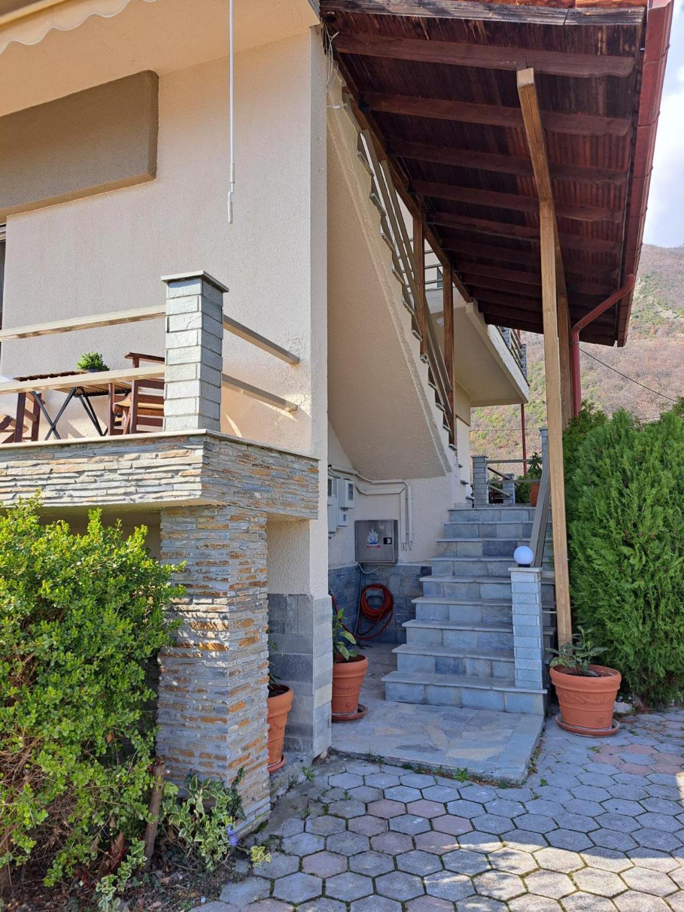 Pnoe Apartments Káto Loutrákion エクステリア 写真