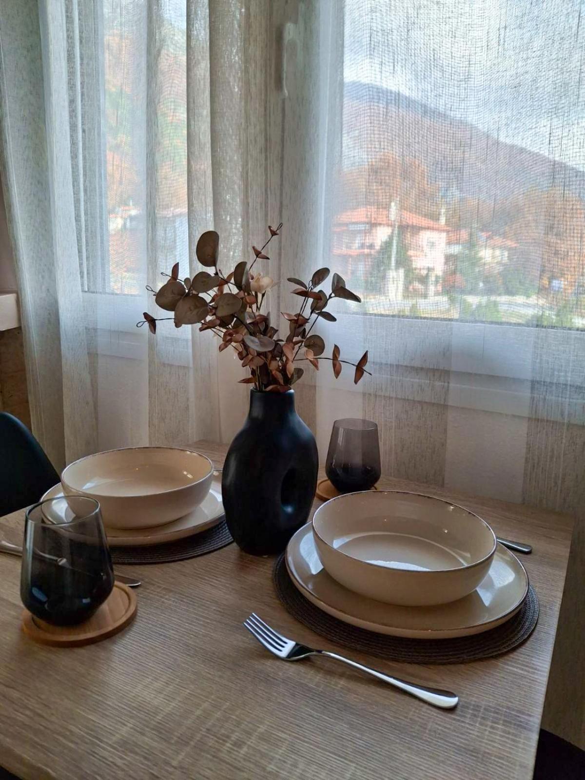 Pnoe Apartments Káto Loutrákion エクステリア 写真